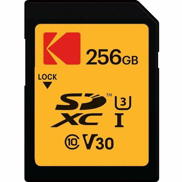 Kodak 256GB CL10 UHS-I U3 Ultra SD Ultra Memory Card EKMSD256GXC10HPRK